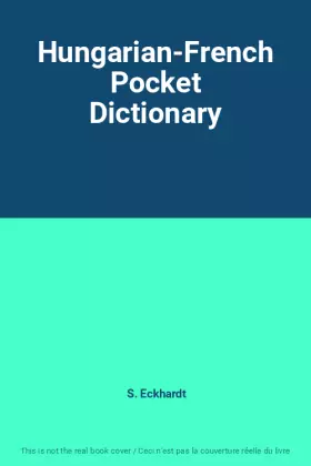 Couverture du produit · Hungarian-French Pocket Dictionary