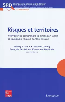 Couverture du produit · Risques et territoires : Interroger et comprendre la dimension locale de quelques risques contemporains