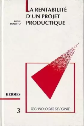Couverture du produit · La rentabilité d'un projet productique