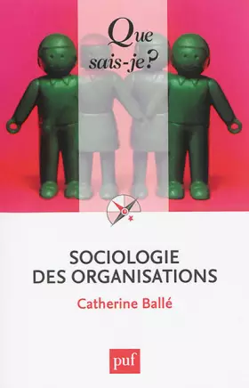Couverture du produit · Sociologie des organisations