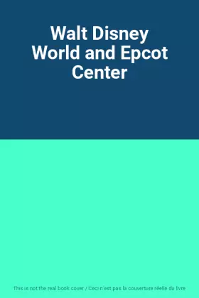 Couverture du produit · Walt Disney World and Epcot Center