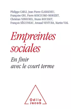 Couverture du produit · Empreintes sociales: En finir avec le court terme