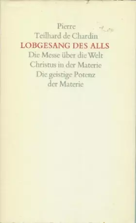 Couverture du produit · Lobgesang des Alls