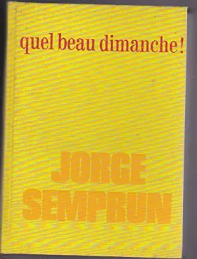 Couverture du produit · Quel beau dimanche