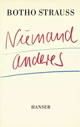 Couverture du produit · Niemand anderes (German Edition)