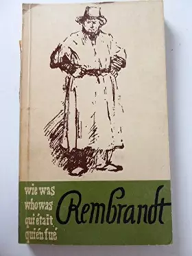 Couverture du produit · Wie was / Who was / Qui était / Quién fué Rembrandt
