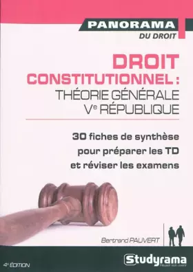 Couverture du produit · Droit constitutionnel
