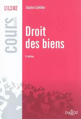 Couverture du produit · Droit des biens - 5e éd.: Cours
