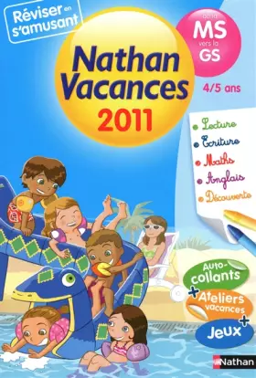 Couverture du produit · Nathan vacances - de la MS vers la GS: 4/5 ans