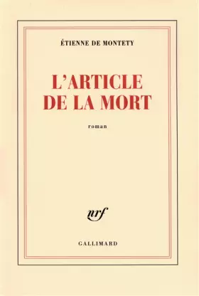 Couverture du produit · L'article de la mort
