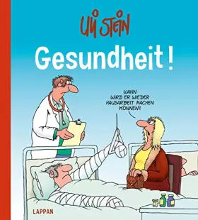 Couverture du produit · Uli Stein Cartoon-Geschenke: Gesundheit!: Lustiges Geschenkbuch zur Aufmunterung bei Krankheit – mit witzigen Cartoons und jede