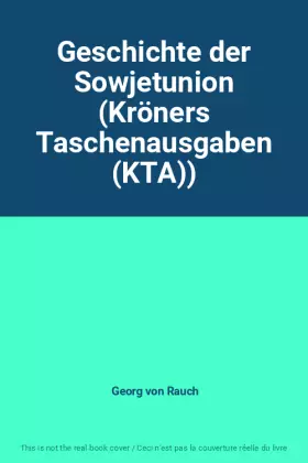 Couverture du produit · Geschichte der Sowjetunion (Kröners Taschenausgaben (KTA))