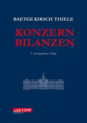 Couverture du produit · Konzernbilanzen