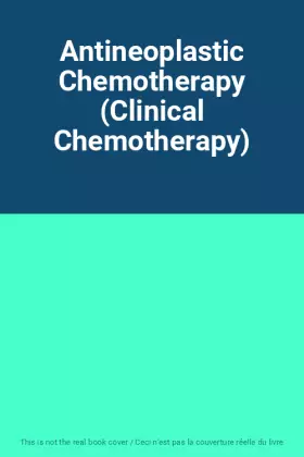 Couverture du produit · Antineoplastic Chemotherapy (Clinical Chemotherapy)