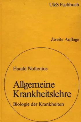 Couverture du produit · Allgemeine Krankheitslehre. Biologie der Krankheiten