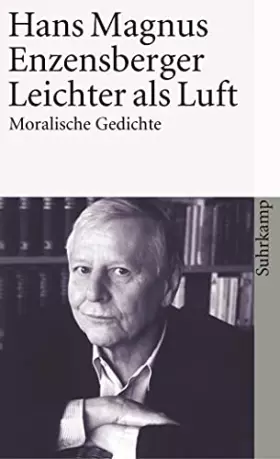 Couverture du produit · Leichter als Luft: Moralische Gedichte (suhrkamp taschenbuch)