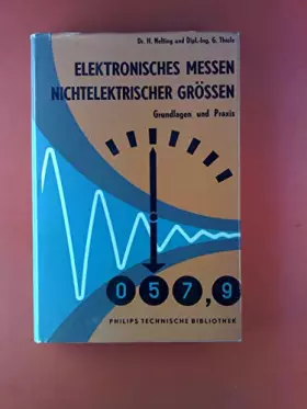 Couverture du produit · Elektronisches Messen nichtelektrischer Grössen