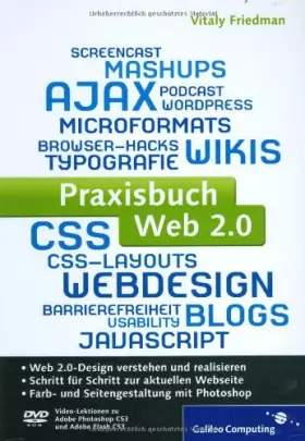 Couverture du produit · Praxisbuch Web 2.0: Moderne Webseiten programmieren und gestalten (Galileo Computing)