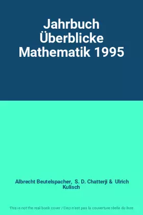Couverture du produit · Jahrbuch Überblicke Mathematik 1995