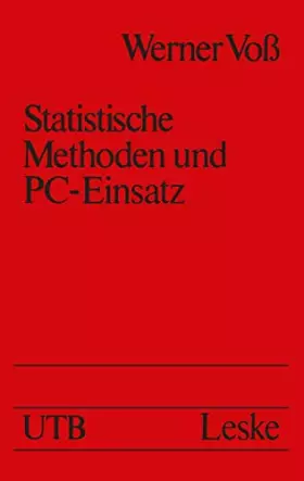 Couverture du produit · Statistische Methoden und PC-Einsatz