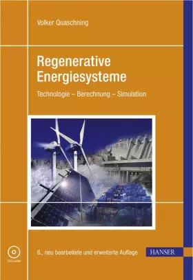 Couverture du produit · Regenerative Energiesysteme: Technologie - Berechnung - Simulation