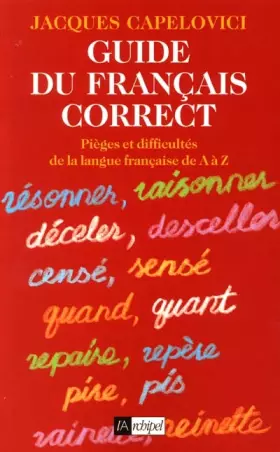 Couverture du produit · Guidedu français correct