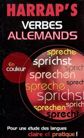 Couverture du produit · Harrap's : Verbes allemands