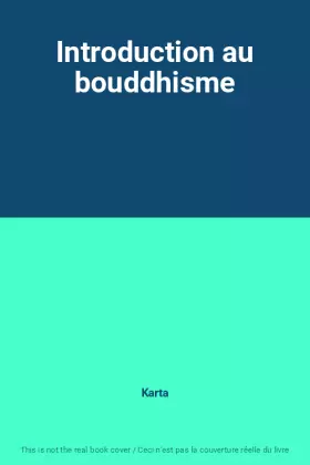 Couverture du produit · Introduction au bouddhisme