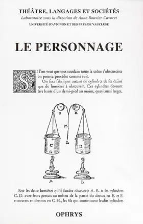 Couverture du produit · Le personnage