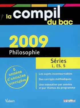 Couverture du produit · Philosophie Séries L, ES, S