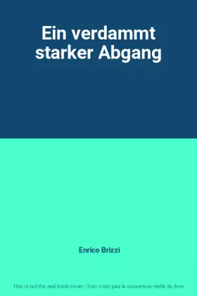 Couverture du produit · Ein verdammt starker Abgang