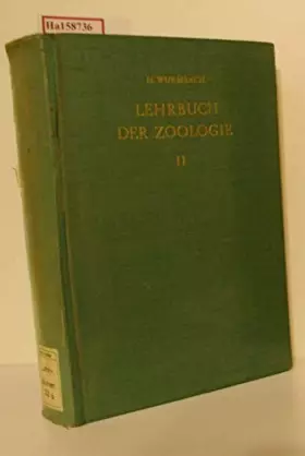 Couverture du produit · Lehrbuch der Zoologie. Band 2: Spezielle Zoologie.