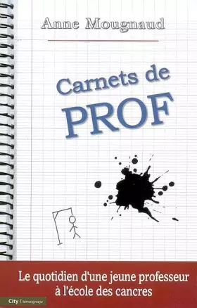 Couverture du produit · Carnets de Prof