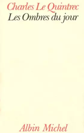 Couverture du produit · Les Ombres du jour : 1970-1980