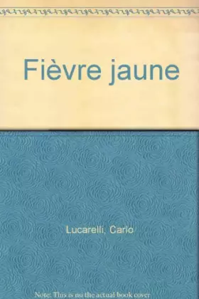 Couverture du produit · Fièvre jaune