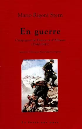 Couverture du produit · En guerre : Campagnes de France et d'Albanie, 1940-1941