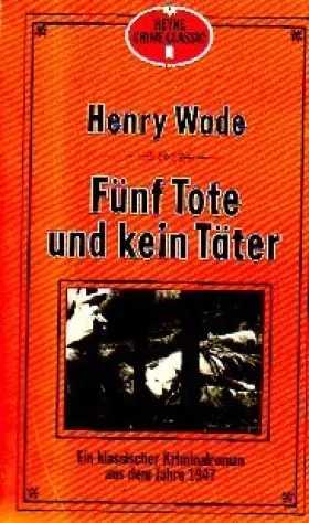 Couverture du produit · Fünf Tote und kein Täter