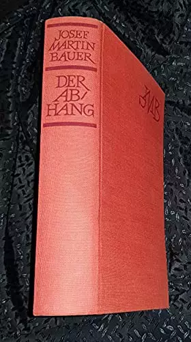 Couverture du produit · Der Abhang.
