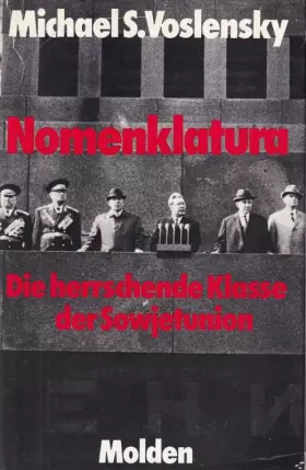 Couverture du produit · Nomenklatura - Die herrschende Klasse der Sowjetunion