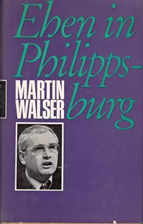 Couverture du produit · Martin Walser: Eben in Philippsburg
