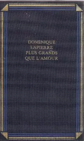 Couverture du produit · Plus Grands Que L'amour