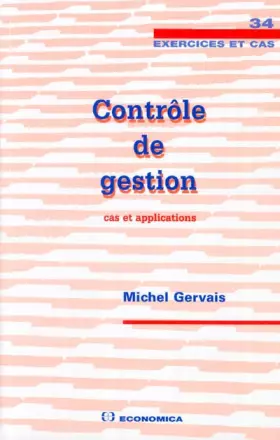 Couverture du produit · Contrôle de gestion : Cas et application