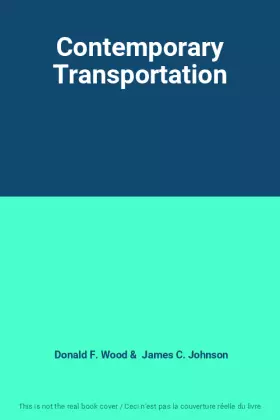 Couverture du produit · Contemporary Transportation
