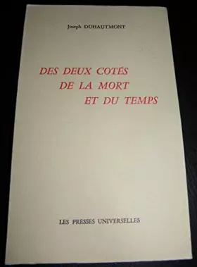 Couverture du produit · Des deux côtés de la mort et du temps