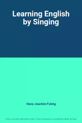 Couverture du produit · Learning English by Singing