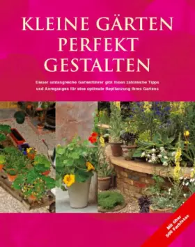 Couverture du produit · Der kleine Garten perfekt gestalten