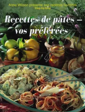 Couverture du produit · Les Recettes de pâtes : vos préférées