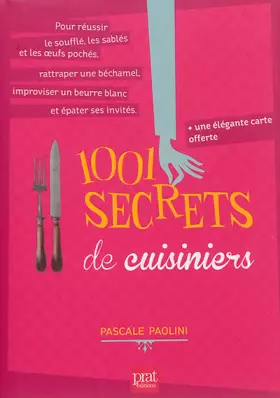 Couverture du produit · 1001 secrets de cuisiniers