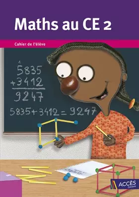 Couverture du produit · Mathématiques CE2 Cahier de l'élève Maths au CE2: Pack de 5 exemplaires