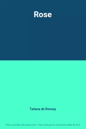 Couverture du produit · Rose